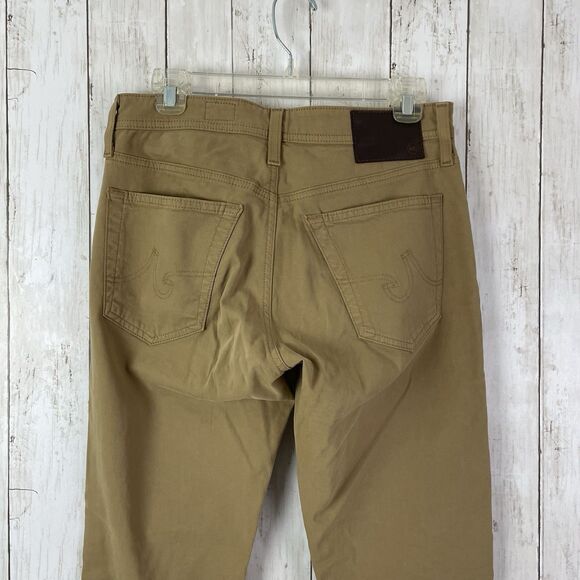 AG Adriano Goldschmied Men’s 28x32 Everett Slim Straight Sueded Sateen P… - Picture 4 of 11